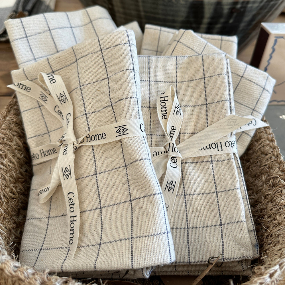 Hand Loomed Cotton Tea towel