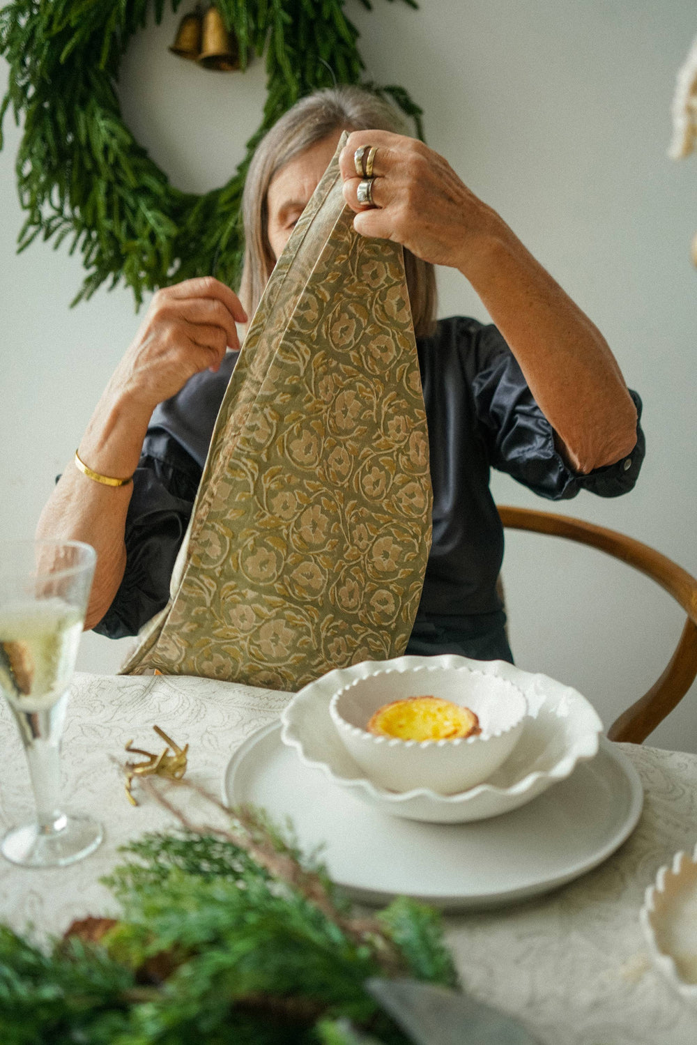 Amara Block Print Napkin (sold individually)