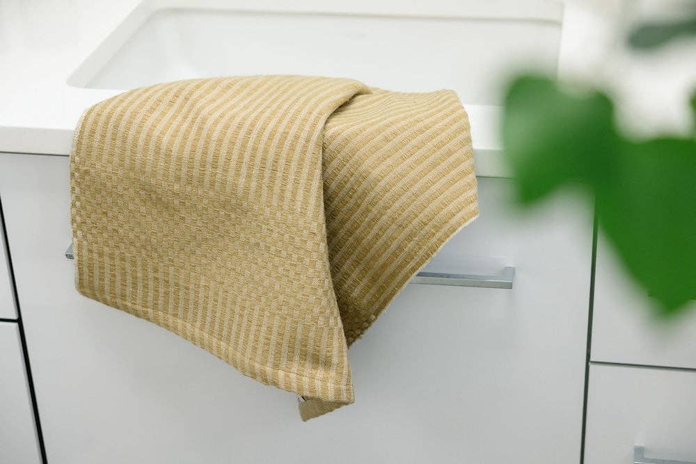 Tana Hand Towel Handwoven Ethiopian Cotton: Blue