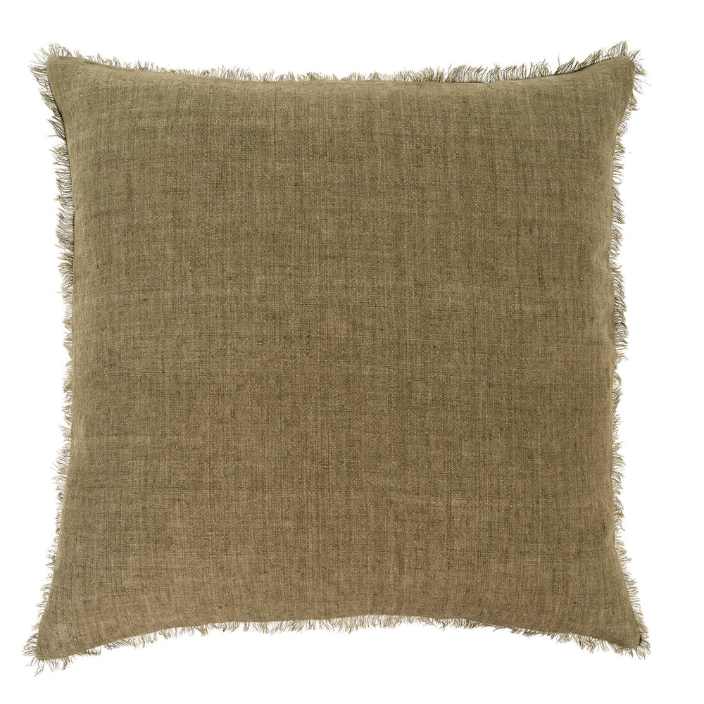 Linen Pillow Kelp