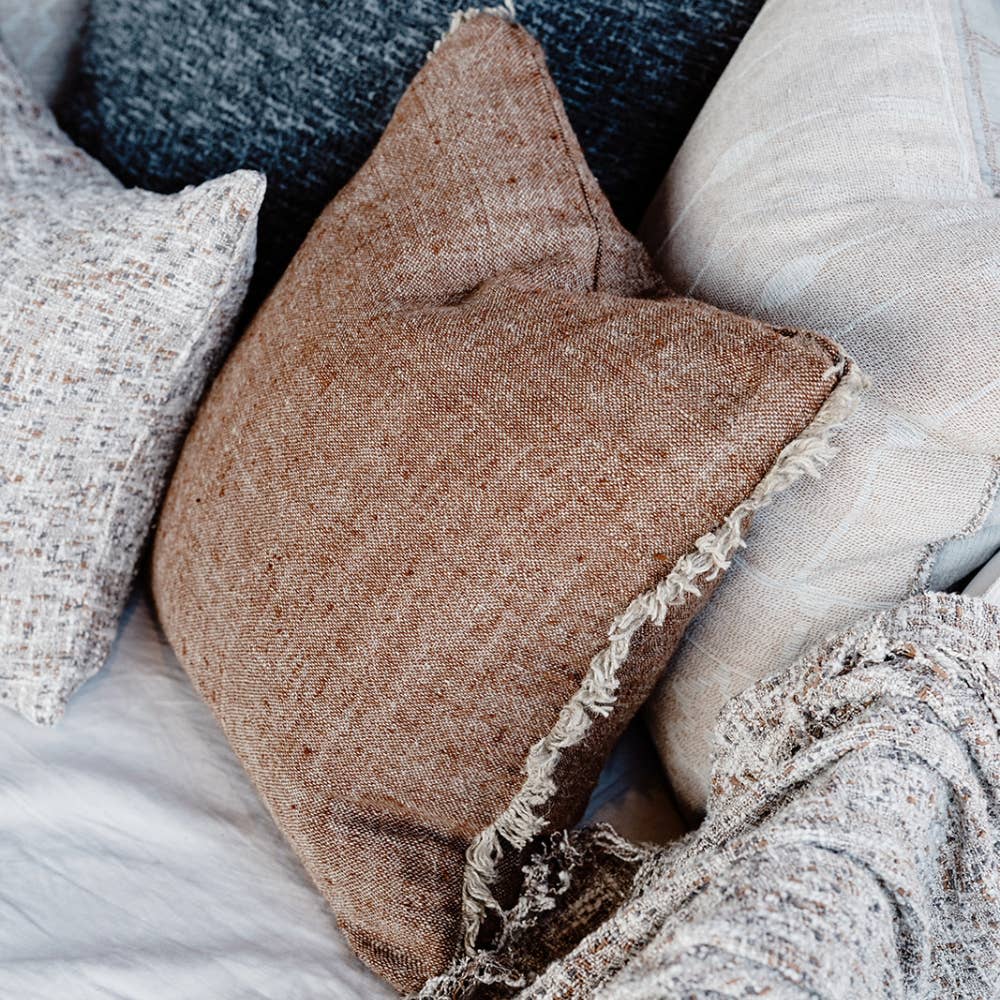 
                  
                    Sienna Fringe Cushion
                  
                
