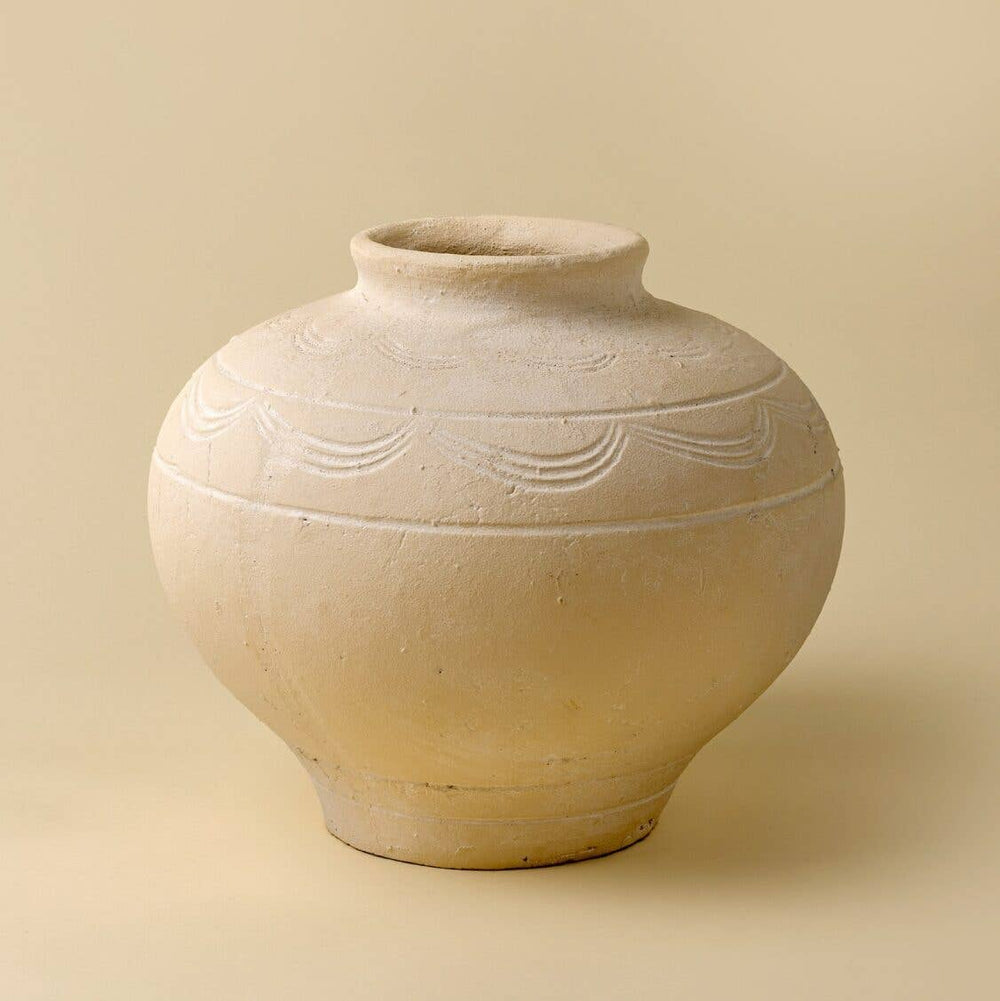 Noor Terracotta Floor Vase