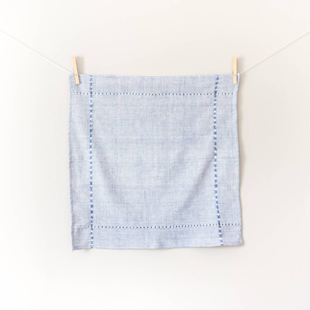 
                  
                    Pulled Cotton Napkin: Navy
                  
                