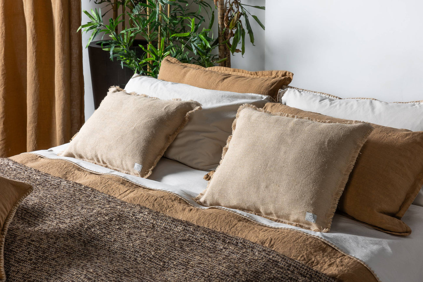 
                  
                    Filo Mohair & Linen Throw- Bear
                  
                