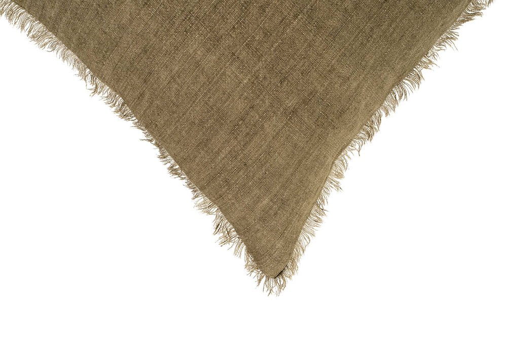 Linen Pillow Kelp