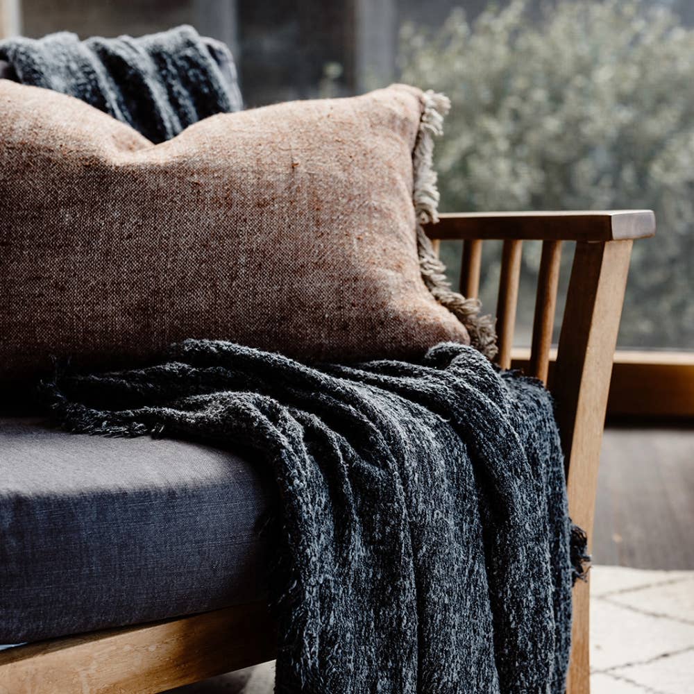 
                  
                    Sienna Fringe Cushion
                  
                