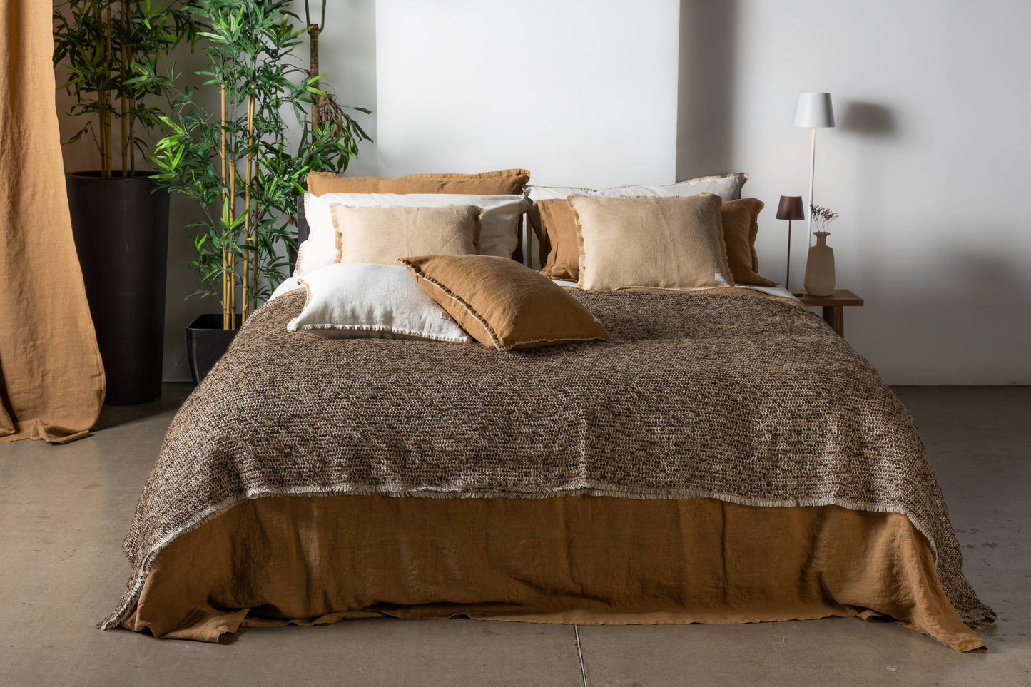 
                  
                    Filo Mohair & Linen Throw- Bear
                  
                