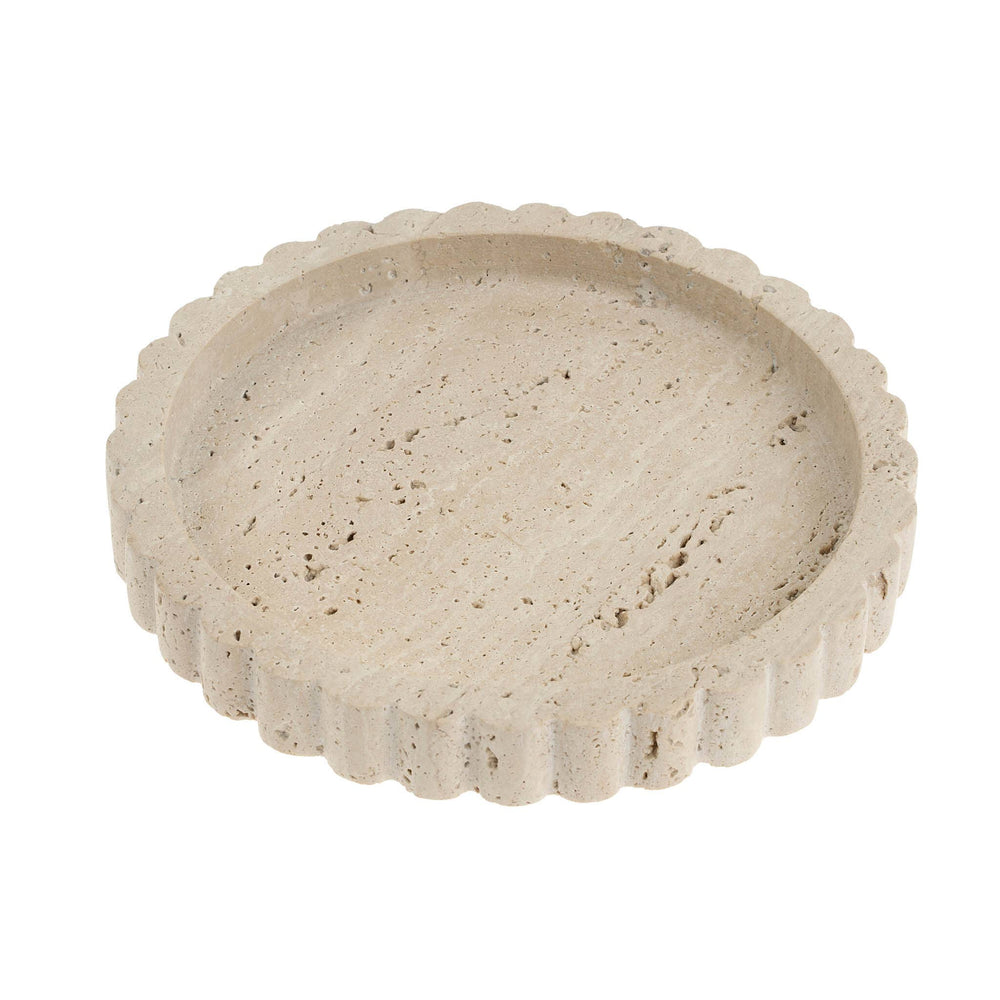Arlette Travertine Tray