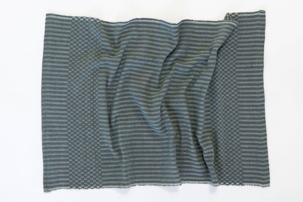 Tana Hand Towel Handwoven Ethiopian Cotton: Blue