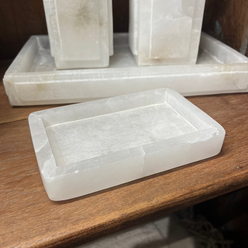 Alabaster Soap Dish