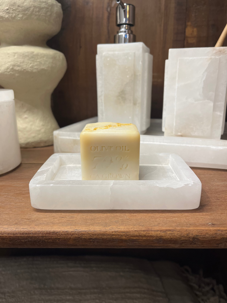 
                  
                    Alabaster Soap Dish
                  
                