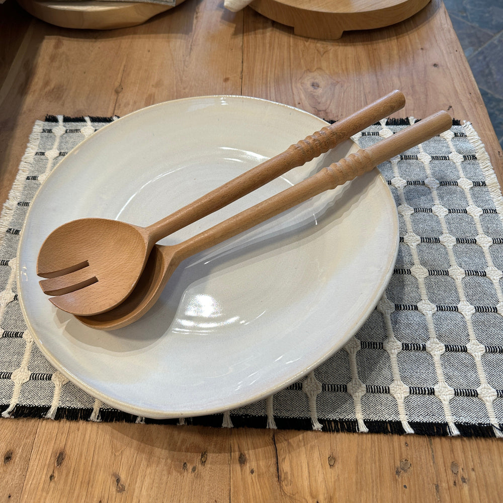Beechwood Salad Servers