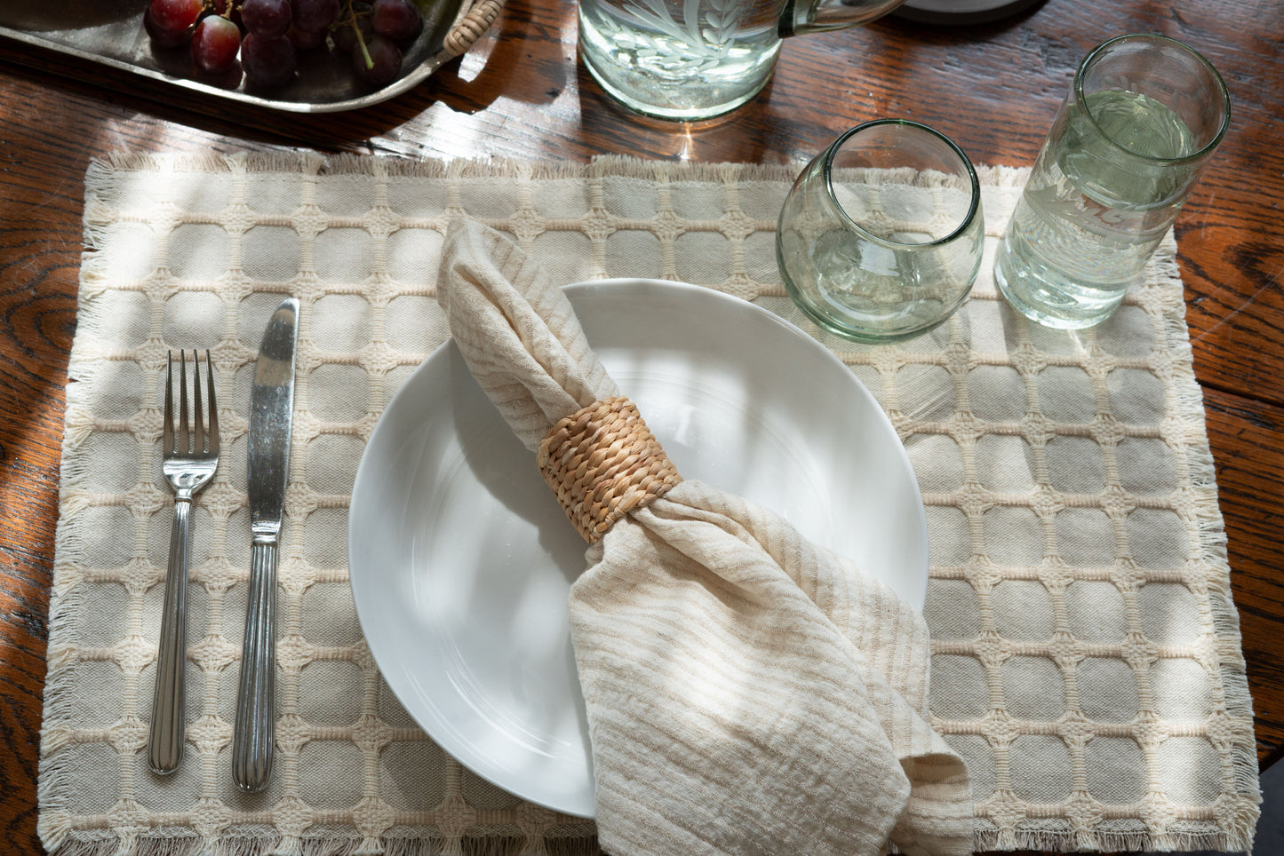 
                  
                    Checked Placemats Set of 4
                  
                