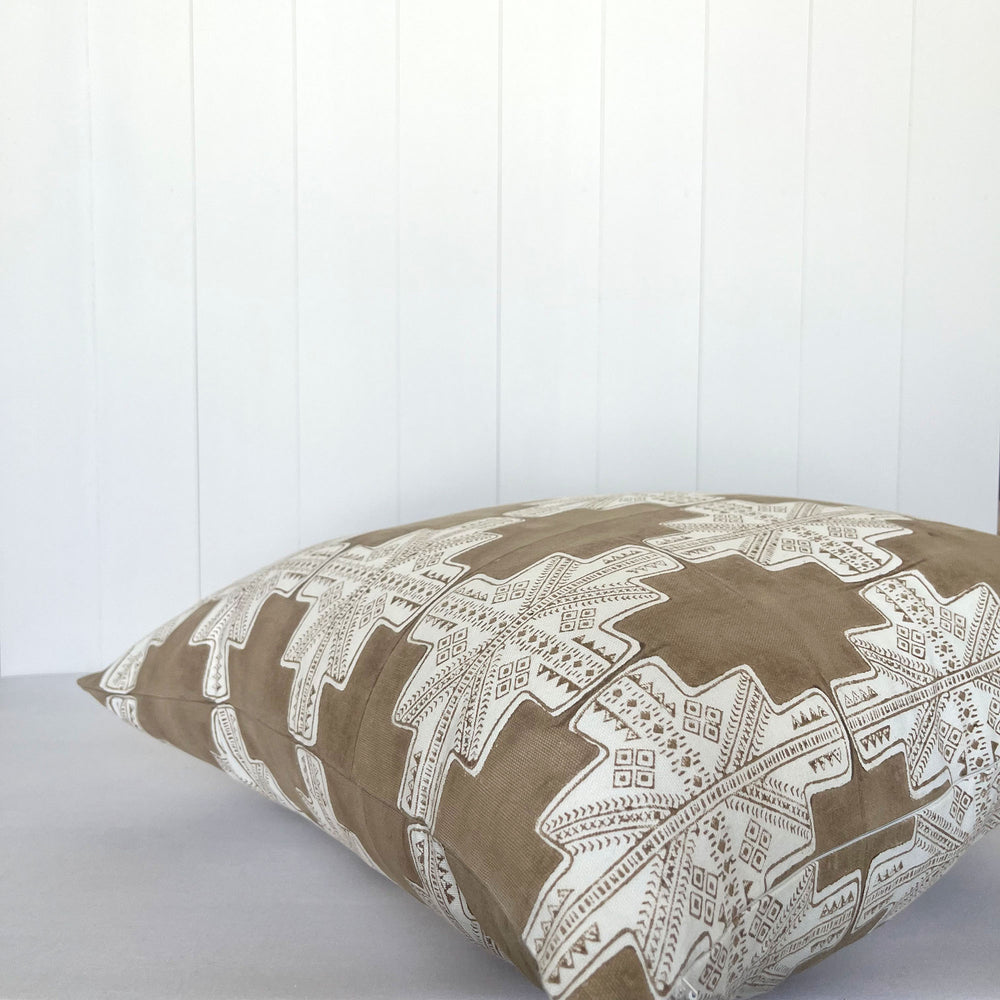 Maya Earth Pillow Cover Linen