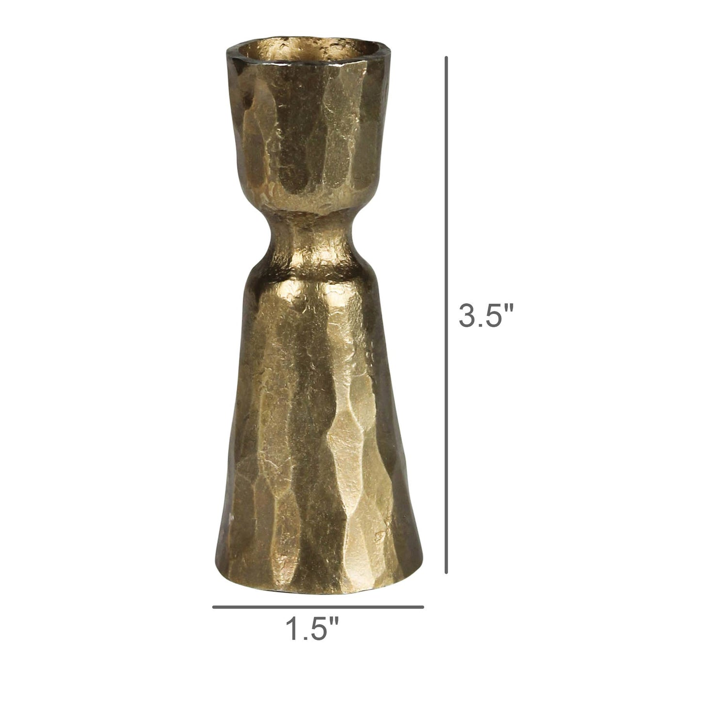
                  
                    Forged Brass Candle Holder- Sm
                  
                