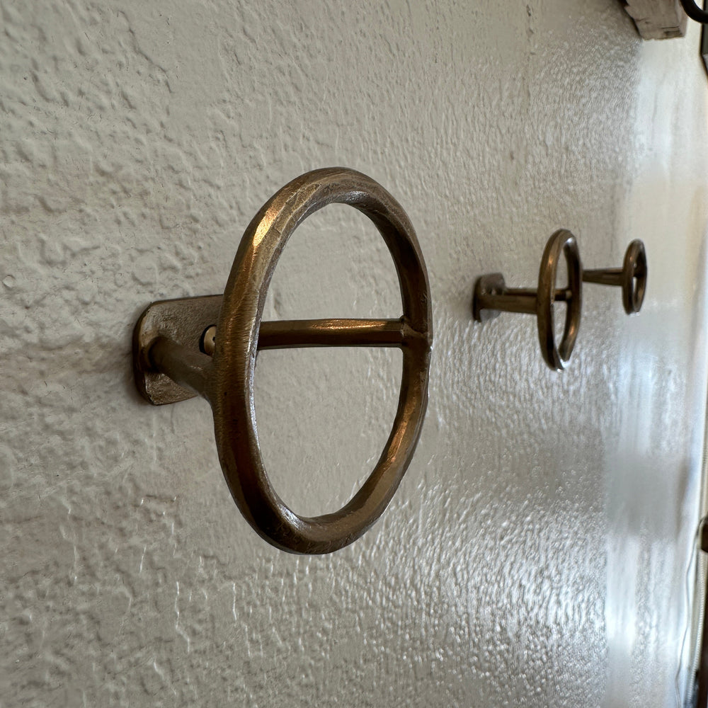 Hand Forged Ring Hook S/4