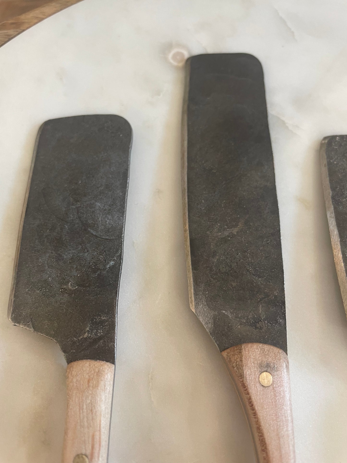 
                  
                    Hand-Forged Cheese Knife: Maple / Large
                  
                