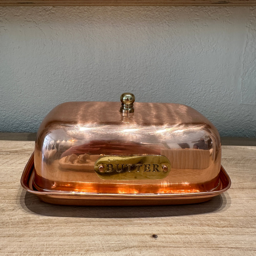 Copper Butter Dish