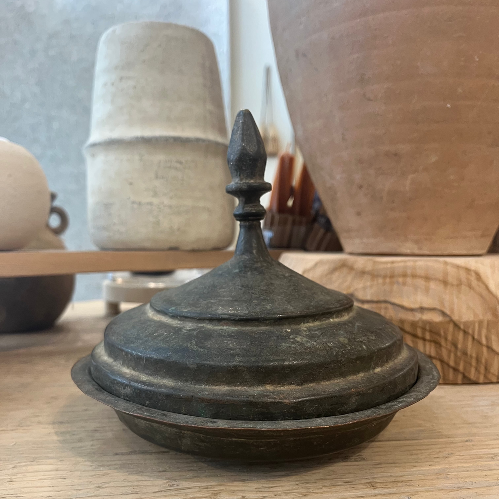 Hand-Forged Copper Dish
