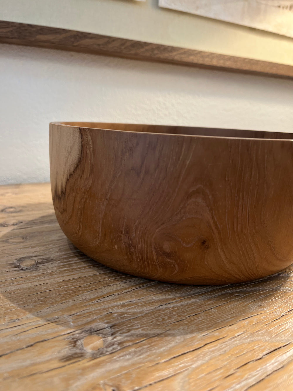 Teak Salad Bowl
