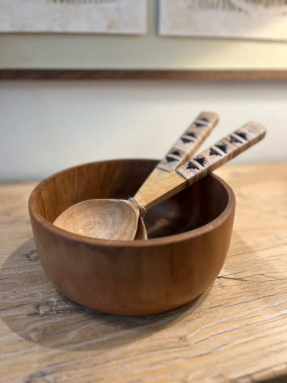 Teak Salad Bowl