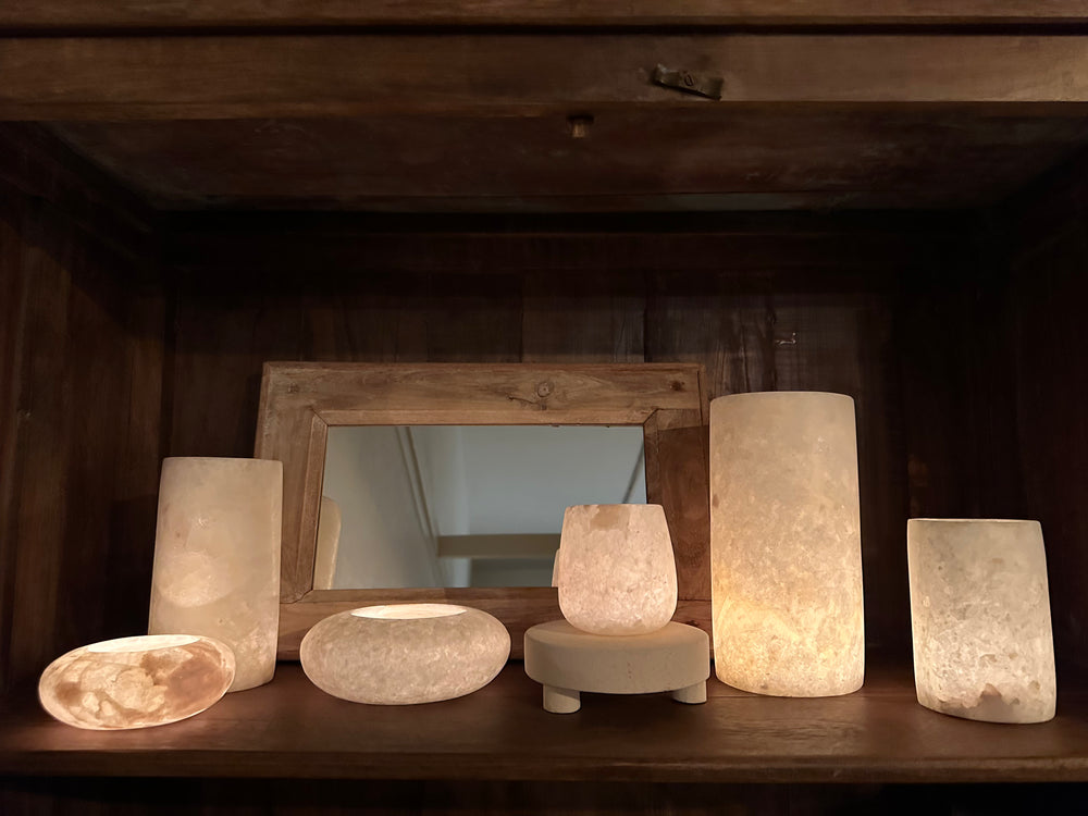 
                  
                    Alabaster Votive - Cylindrical
                  
                