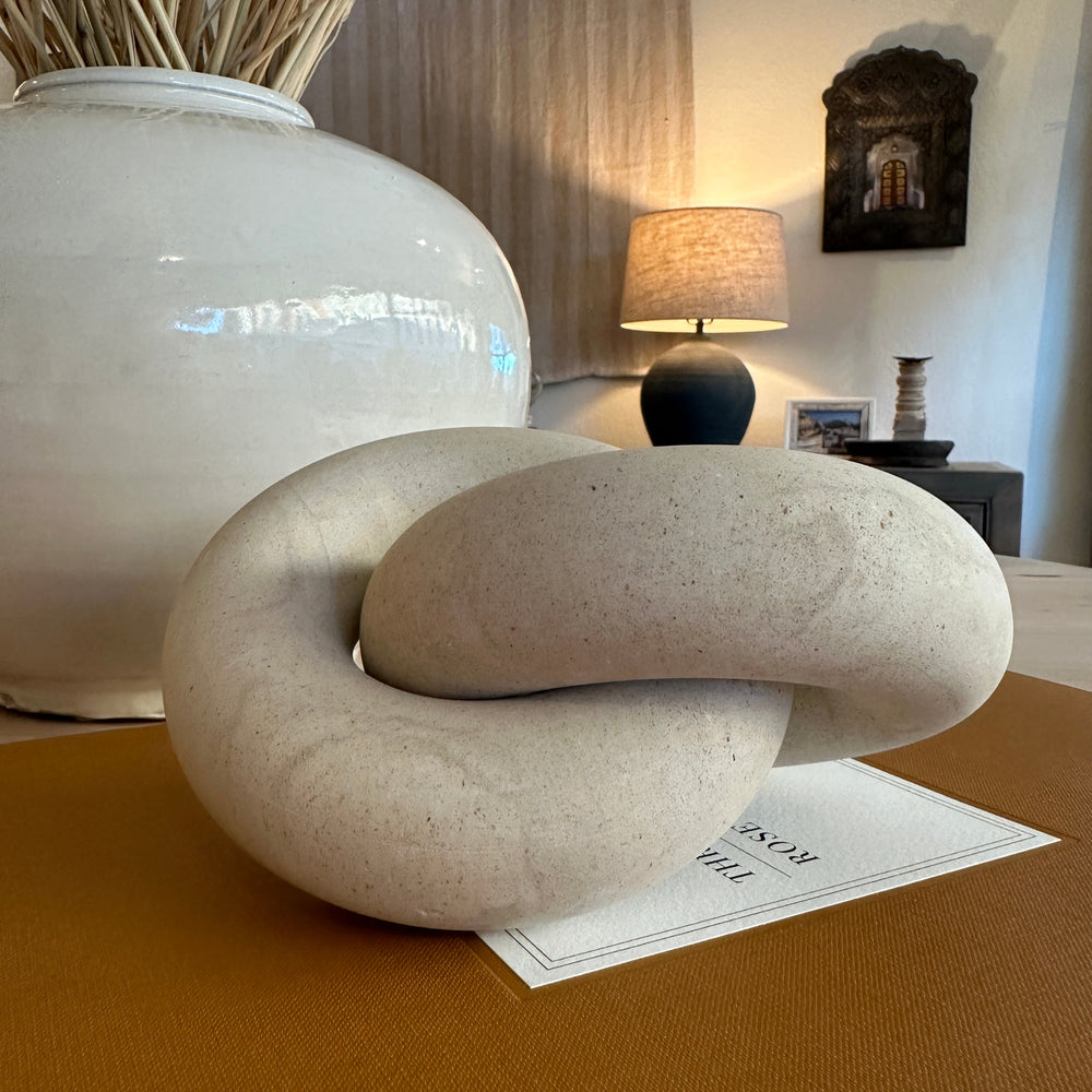 Decorative Sandstone Knot on decor book