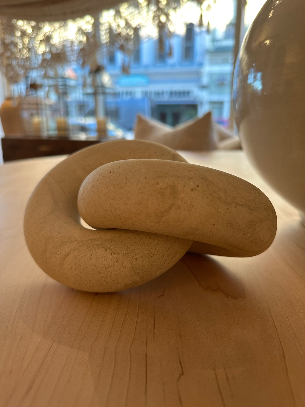 Decorative Sandstone Knot on decor book