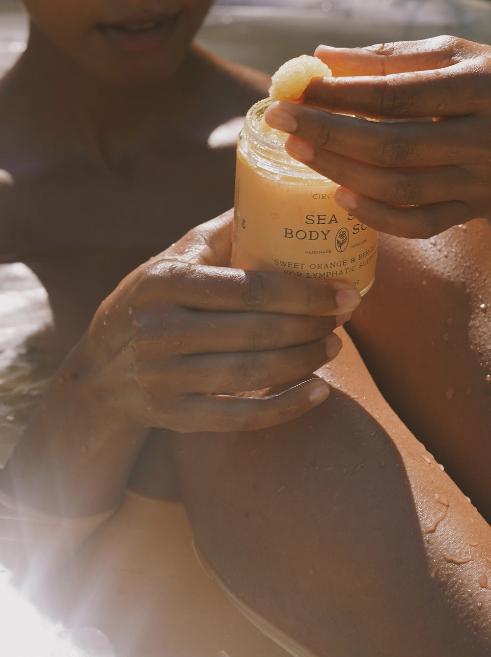 Sea Salt Scrub - Sweet Orange
