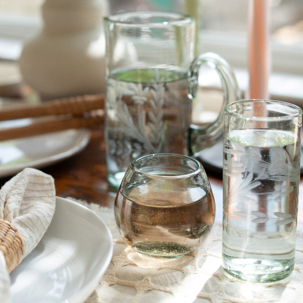 
                  
                    Wine glass with rose
                  
                