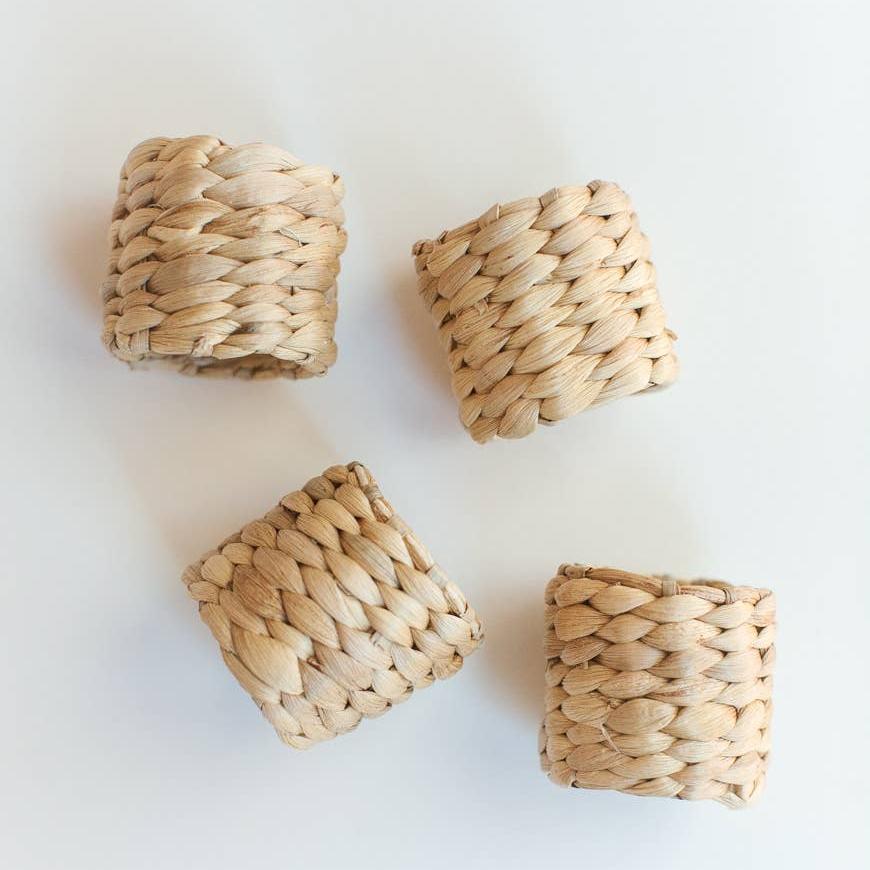 
                  
                    Water Hyacinth Napkin Rings
                  
                