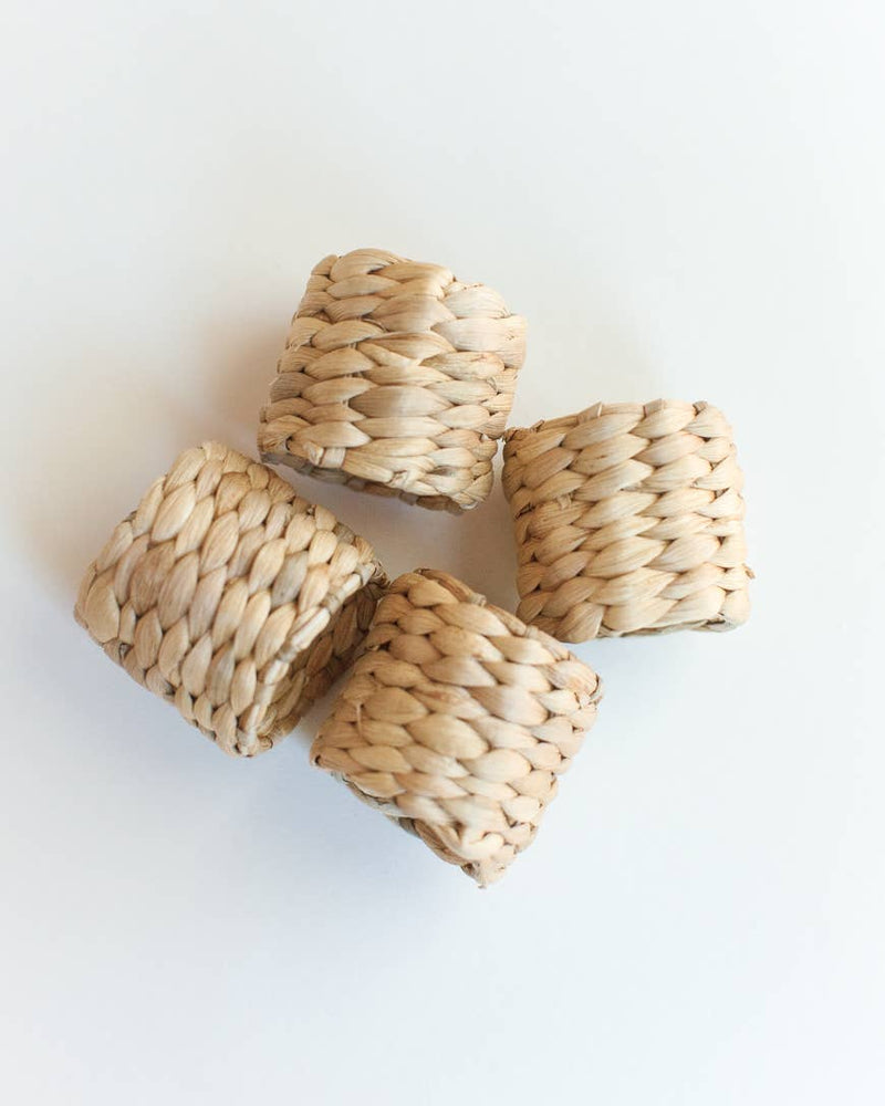 
                  
                    Water Hyacinth Napkin Rings
                  
                
