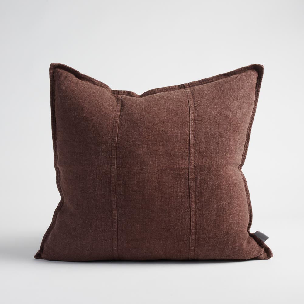 Ezra Pillow Aubergine