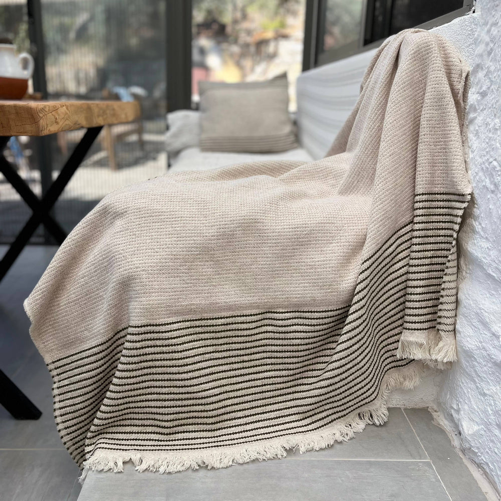 Wool Blend Throw