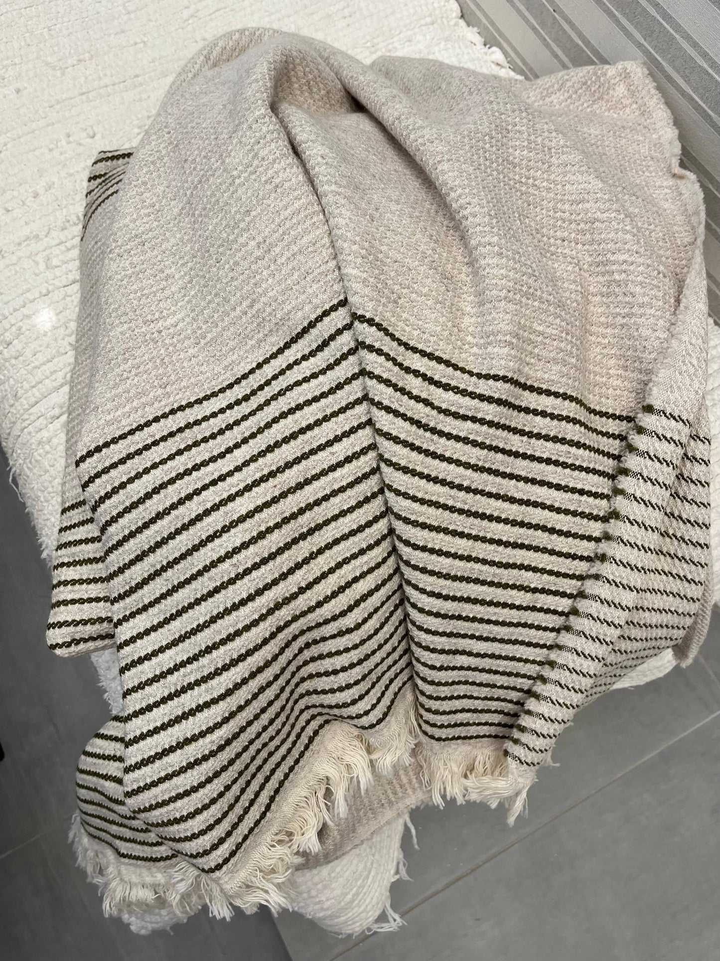 
                  
                    Wool Blend Throw
                  
                