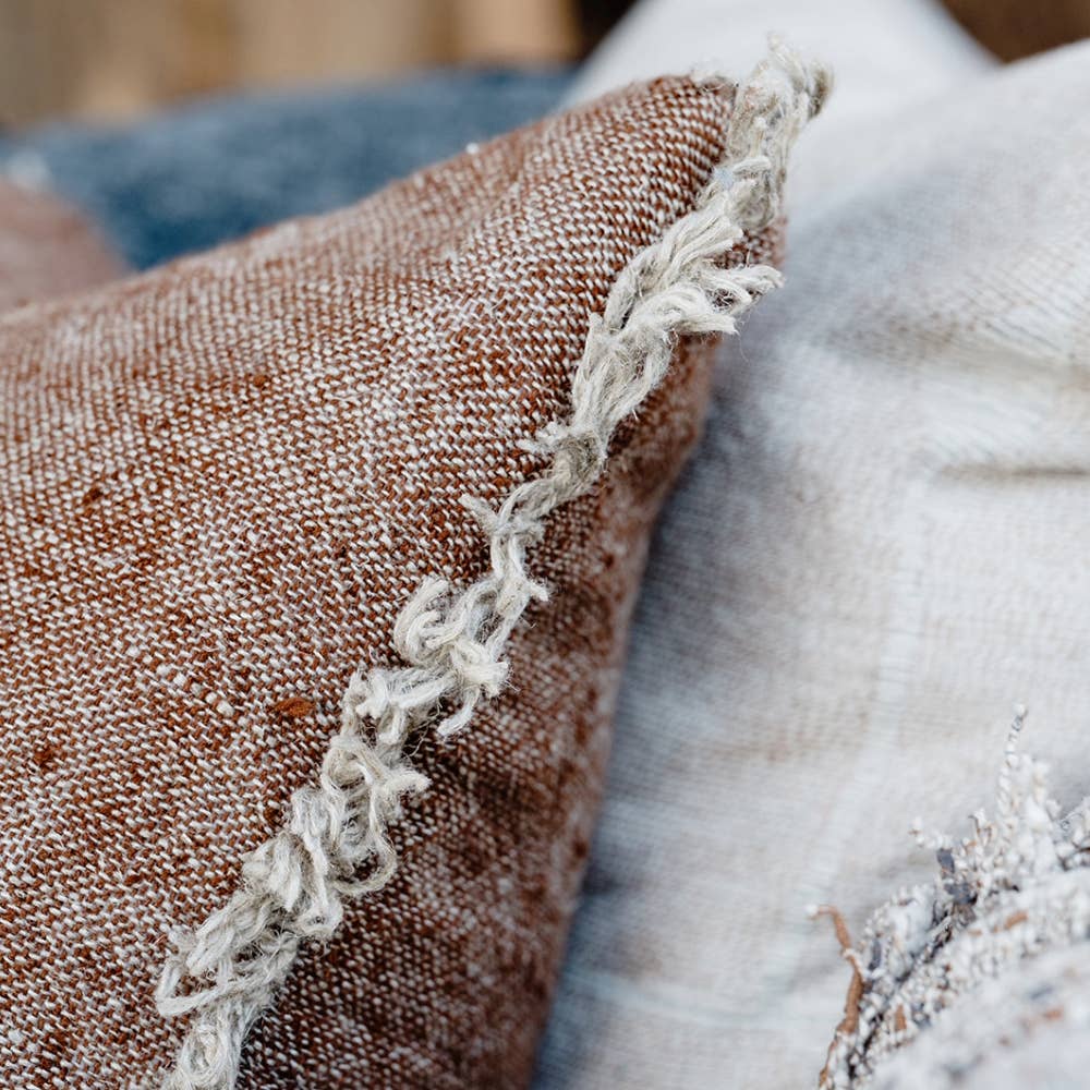 
                  
                    Sienna Fringe Cushion
                  
                