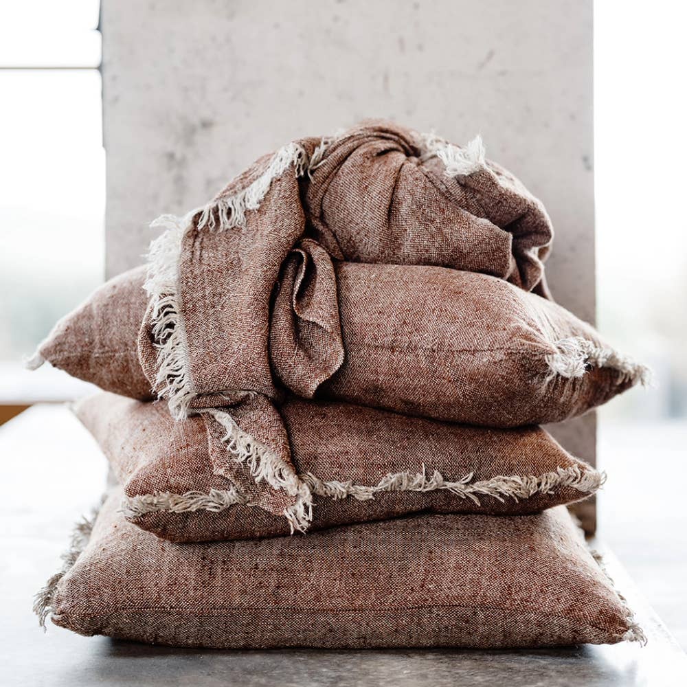 
                  
                    Sienna Fringe Cushion
                  
                