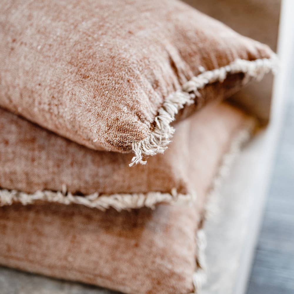 
                  
                    Sienna Fringe Cushion
                  
                