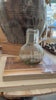 glass carafe on a table