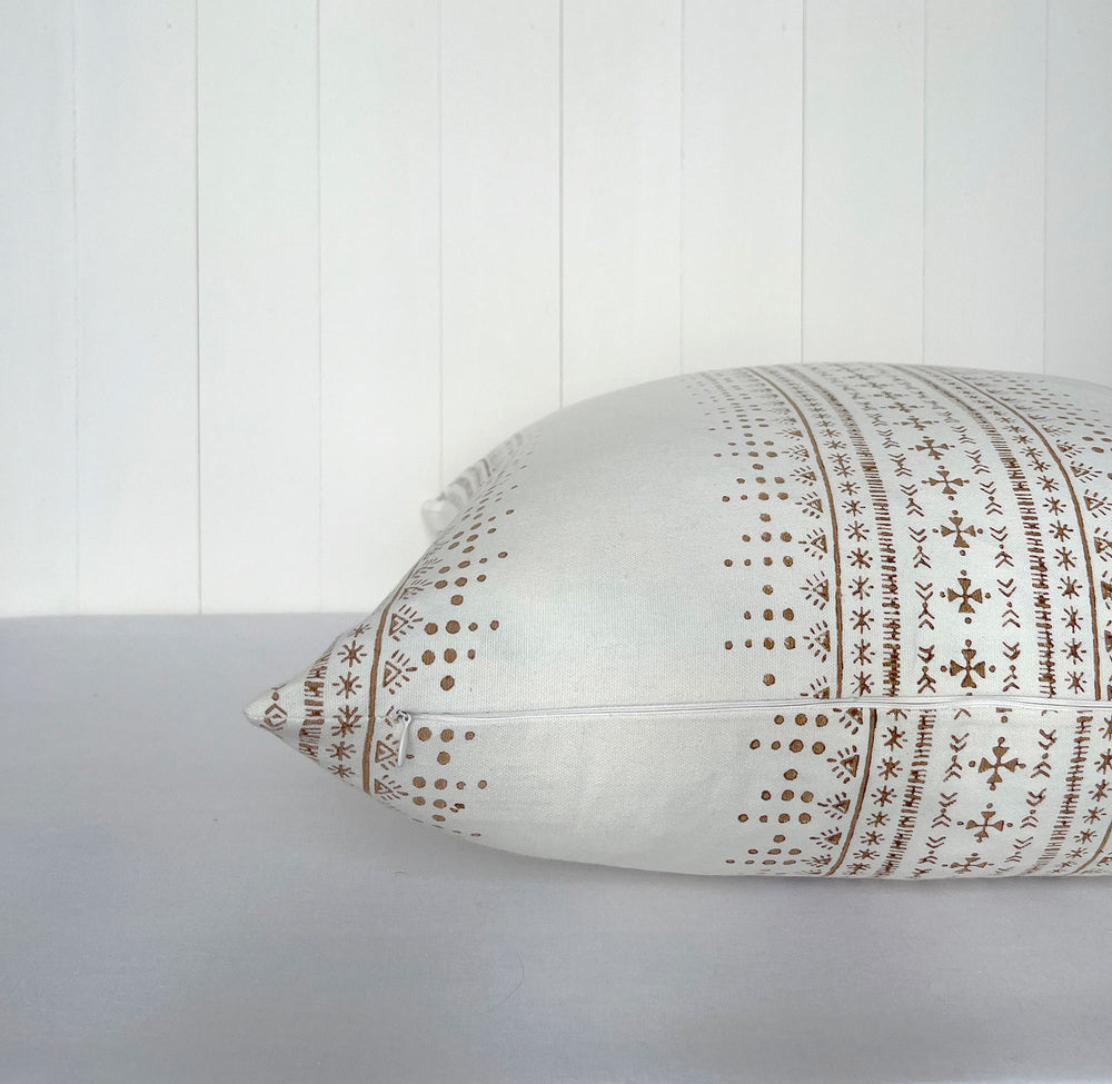 Trails Earth Pillow Cover Cotton