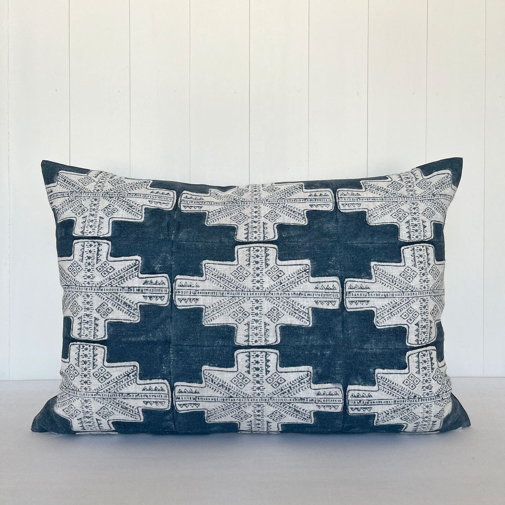Maya Sea Pillow Cover Linen