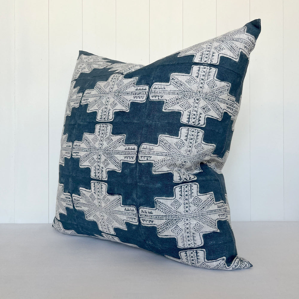 Maya Sea Pillow Cover Linen