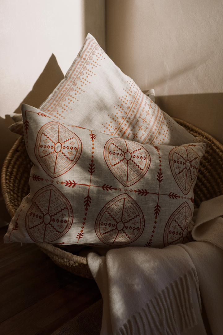 Shields Spice Pillow Cover Linen