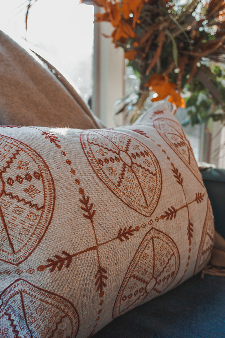 Shields Spice Pillow Cover Linen