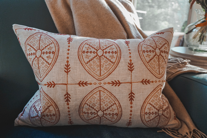 Shields Spice Pillow Cover Linen