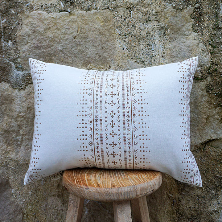 Trails Earth Pillow Cover Cotton